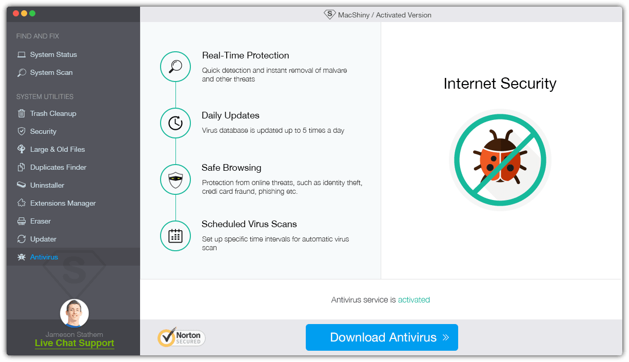 identity antivirus for mac kure