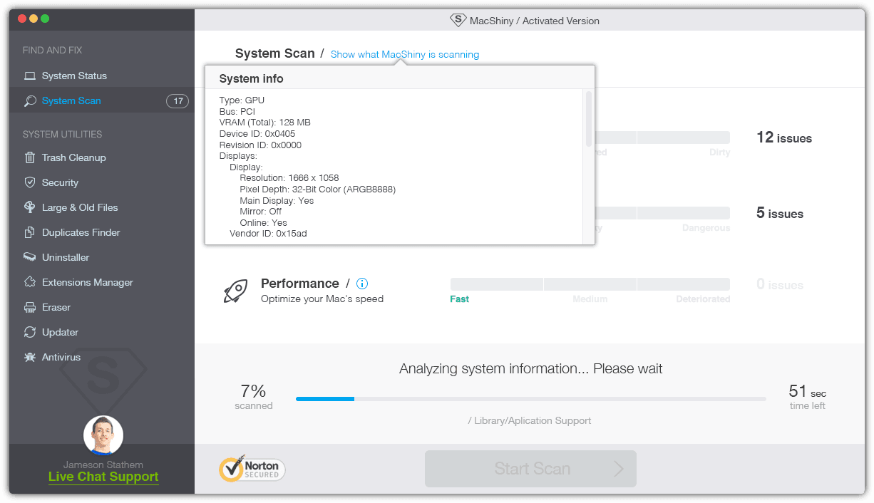 System Scan